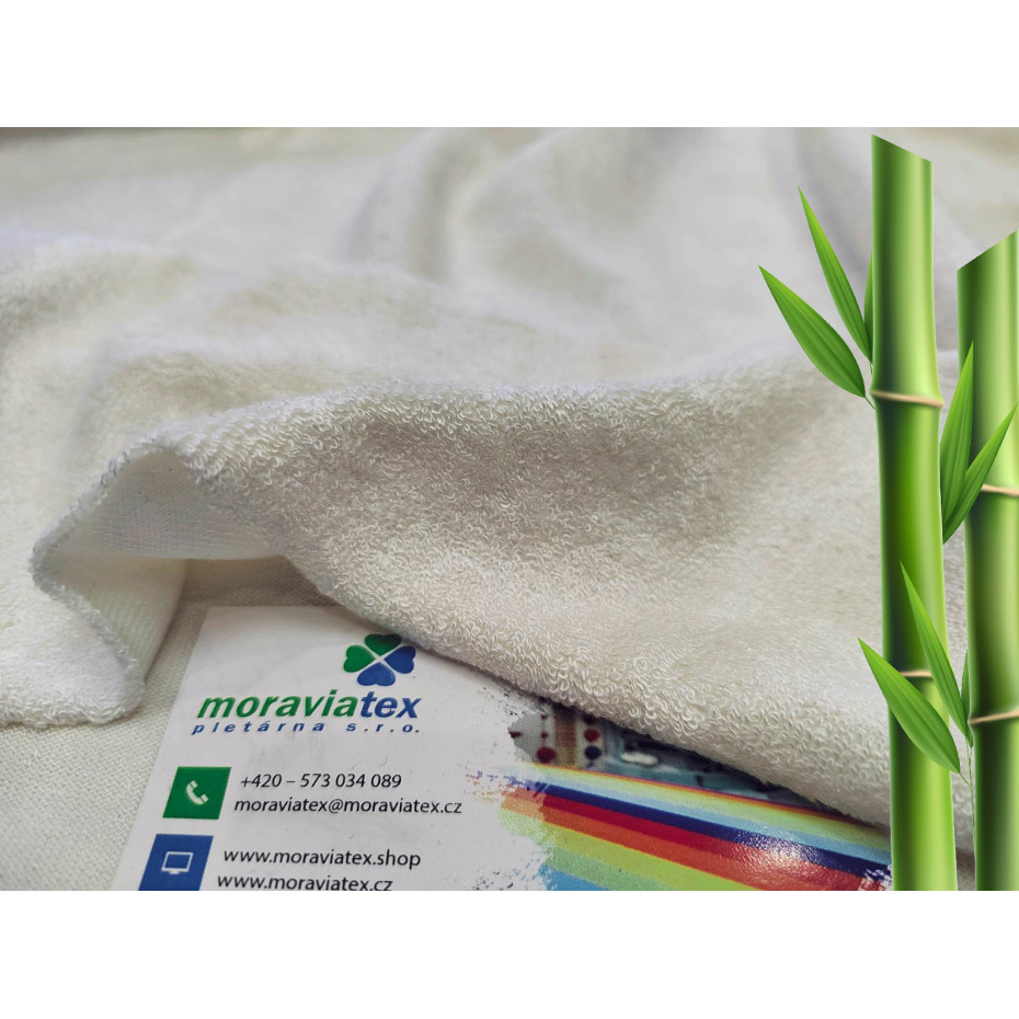 Froté BAMBUS 85% + Pes15% přírodní 420gr 