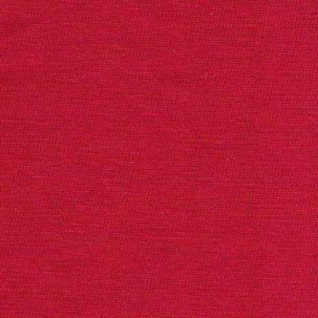 Teplákovina elastická tmavší červená 0103350 (rub počes)